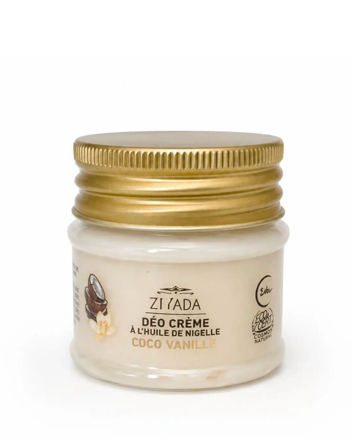 Déodorant crème à l’huile de nigelle Coco Vanille 50 g