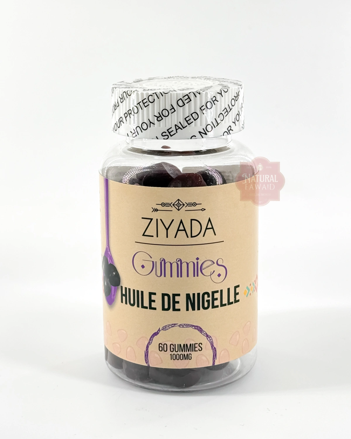 Gummies à l’huile de nigelle Ziyada x60