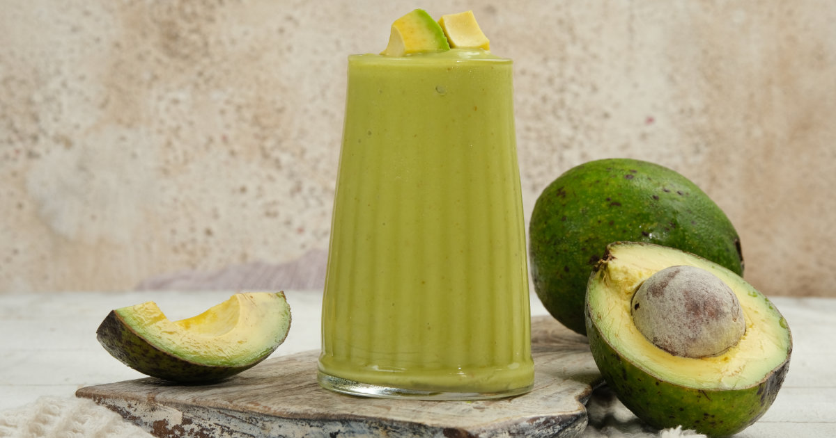 Smoothie à l'Avocat et au Miel