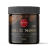 Miel-Manuka-Nouvelle-Zélande-1200-mgo Pot de miel de Manuka de Nouvelle-Zélande 1200+ EGO 25+, présenté en bocal premium, pot en vert ambré anti UV.