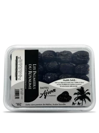 dattes ajwa de medine authentiques Dattes Ajwa de Médine 500g – Authentiques et bénies du Hijaz