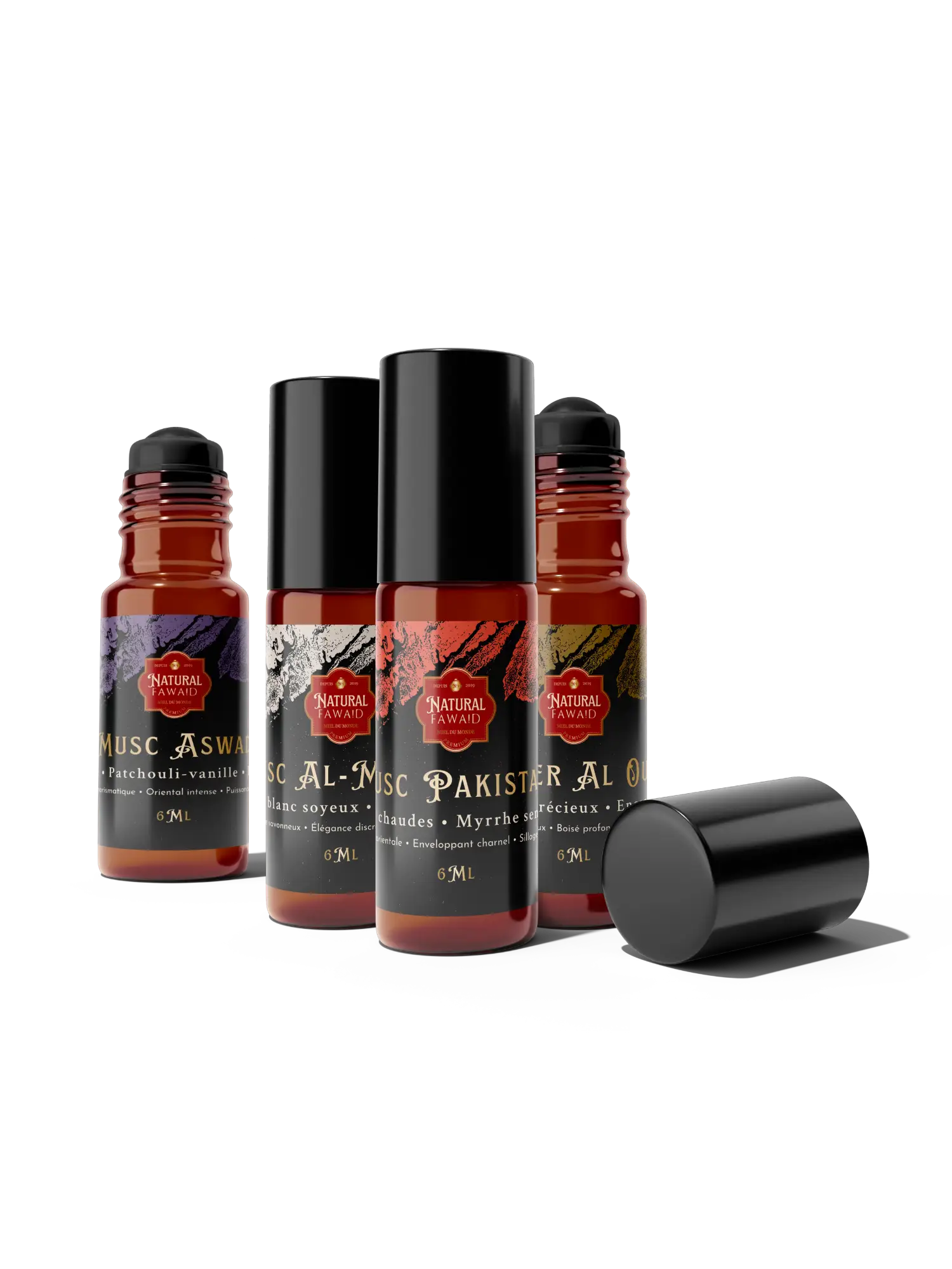 Parfums orientaux sans alcool et musc pur Natural Fawaid