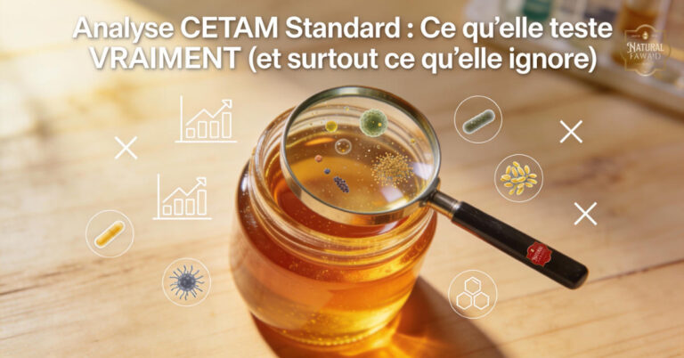 Analyse CETAM du miel : ce que le test mesure réellement et les paramètres de qualité qu’il ne prend pas en compte