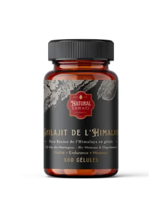 shilajit-himalaya-60-gelules Shilajit de l’Himalaya en gélules – flacon 60 capsules Natural Fawaid