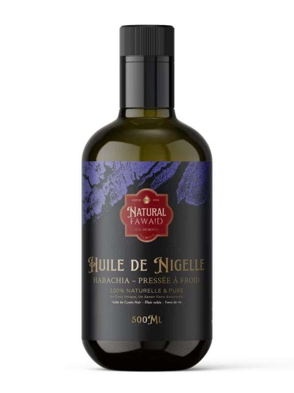 huile-nigelle-habachia-ethiopie-500ml-natural-fawaid Bouteille d’huile de nigelle habachia d’Éthiopie 500ml Natural Fawaid pressée à froid