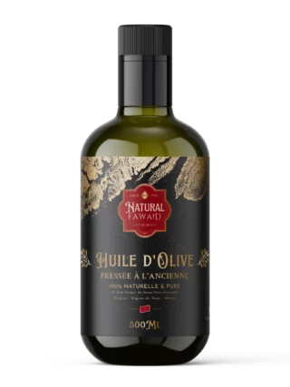 huile-olive-pure-pressee-froid-oulad-bourima-maroc-natural-fawaid-500ml Huile d'olive pure pressée à froid, oliveraie familiale de Oulad Bourima, Maroc – Natural Fawaid 500 ml