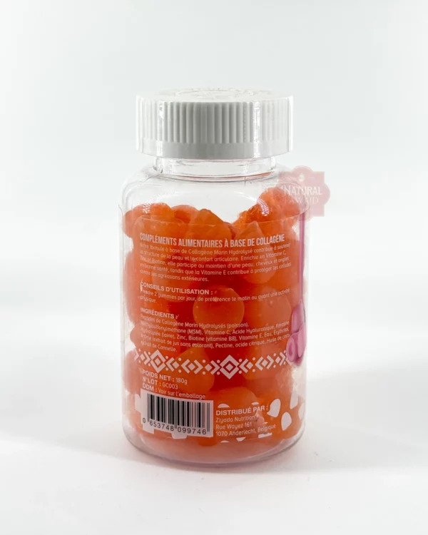 gummies-collagene-marin-ziyada-routine-ingredients Gummies Collagène+ Ziyada x60