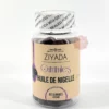 gummies-huile-nigelle-ziyada-x60 Flacon de 60 gummies à l'huile de nigelle Ziyada posé sur fond ivoire